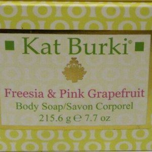 KAT BURKI ~ FREESIA & PINK GRAPEFRUIT BODY SOAP